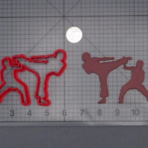 Karate Fighters 266-J811 Cookie Cutter Silhouette