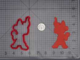 Mickey Mouse Sorcerer 266-J992 Cookie Cutter Silhouette