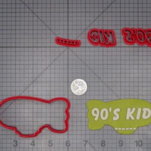 Nickelodeon - 90s Kids 266-J862 Cookie Cutter Set