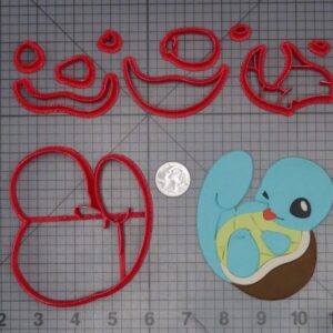 Pokemon - Squirtle 266-J967 Cookie Cutter Set