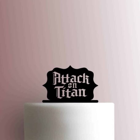 Attack on Titan Logo 225-B716 Cake Topper