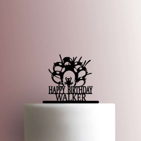 Custom Hollow Knight Abyss Shriek Happy Birthday Name 225-B846 Cake Topper