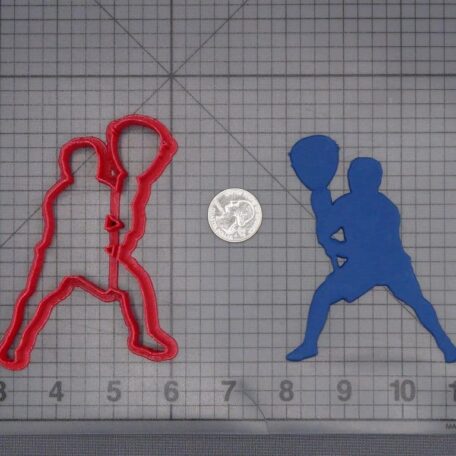 Lacrosse Player 266-J986 Cookie Cutter