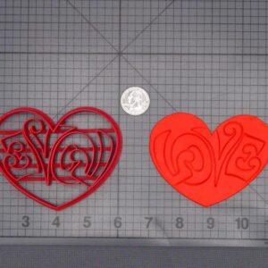 Love Heart 266-K164 Cookie Cutter