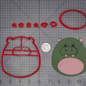 Squishmallow - Hank the Hippo 266-K180 Cookie Cutter Set