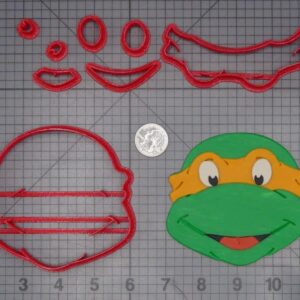 Teenage Ninja Turtle - TMNT - Turtle Head 266-K242 Cookie Cutter Set