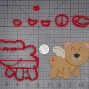 Valentines - Angel Teddy Bear 266-J974 Cookie Cutter Set