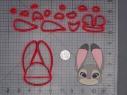 Zootopia - Judy Rabbit Head 266-K080 Cookie Cutter Set
