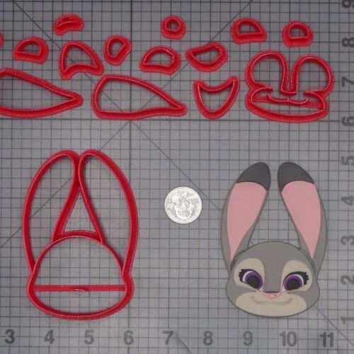 Zootopia - Judy Rabbit Head 266-K080 Cookie Cutter Set