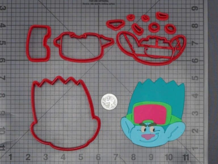 Trolls - John Dory Head 266-K311 Cookie Cutter Set
