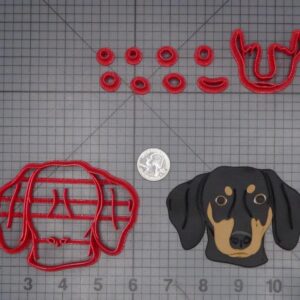 Dachshund Dog Head 266-K067 Cookie Cutter Set