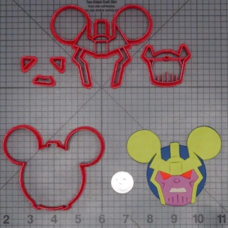 Disney Ears - Avengers - Thanos 266-K383 Cookie Cutter Set