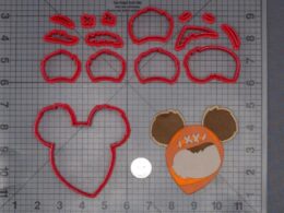 Disney Ears - Star Wars - Ewok 266-K346 Cookie Cutter Set