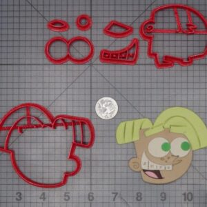 The Fairly Odd Parents - Chester Head 266-K174 Cookie Cutter Set