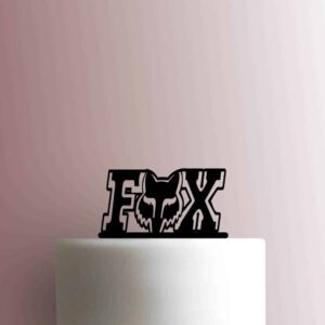 Fox Head Logo 225-B777 Cake Topper