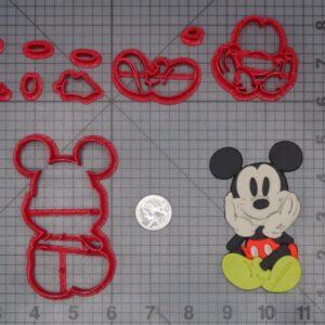 Mickey Mouse Body 266-K350 Cookie Cutter Set