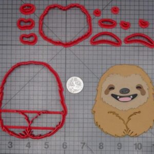 Sloth 266-K229 Cookie Cutter Set