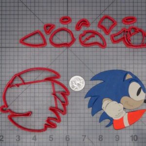 Sonic the Hedgehog Running 266-K355 Cookie Cutter Set