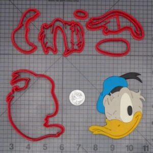 Donald Duck Winking Head 266-K385 Cookie Cutter Set