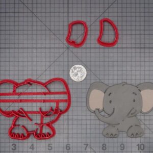 Elephant 266-K466 Cookie Cutter Set