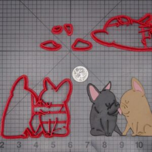 French Bulldog Kisses 266-K404 Cookie Cutter Set