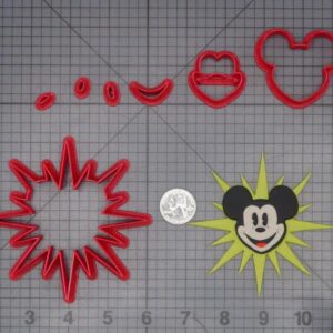 Mickey Mouse Ferris Wheel Star 266-K319 Cookie Cutter Set