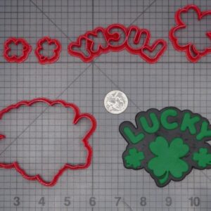 St Patrick Day - Lucky Clover 266-K465 Cookie Cutter Set
