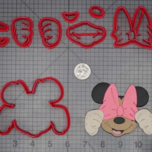 Minnie Mouse 266-K503 Cookie Cutter Set