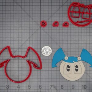 My Life as a Teenage Robot - Jennifer Head 266-K603 Cookie Cutter Set