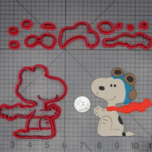 Peanuts - Snoopy 266-K458 Cookie Cutter Set