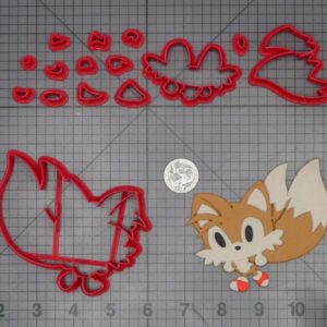 Sonic the Hedgehog - Tails Body 266-K457 Cookie Cutter Set