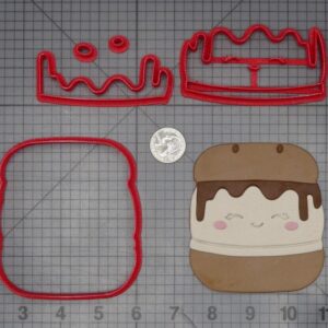 Squishmallow - Smore 266-K536 Cookie Cutter Set