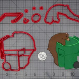 Bear Digging in Trash 266-K698 Cookie Cutter Set