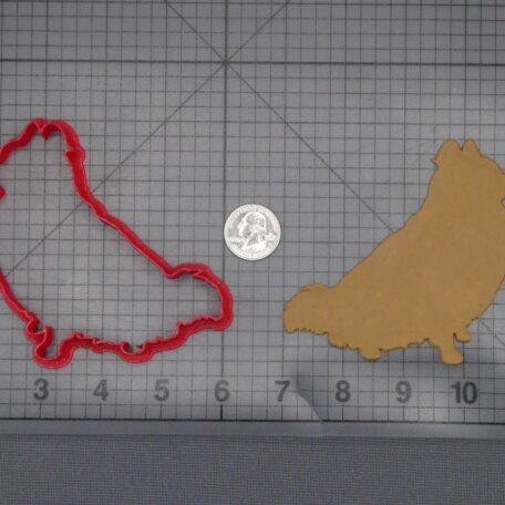 Pomeranian Dog 266-K757 Cookie Cutter Silhouette