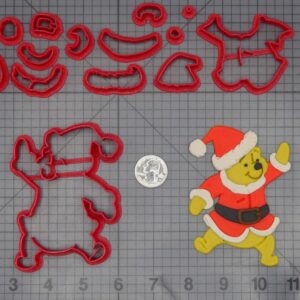 Christmas - Winnie the Pooh Santa Claus Body 266-L127 Cookie Cutter Set