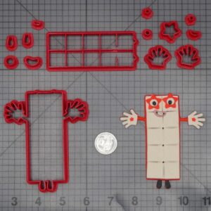 Numberblock Adventures - Ten Body 266-L138 Cookie Cutter Set