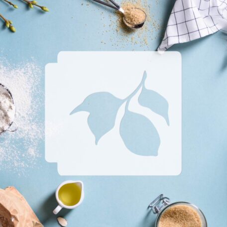 Lemon Leaves 783-I985 Stencil