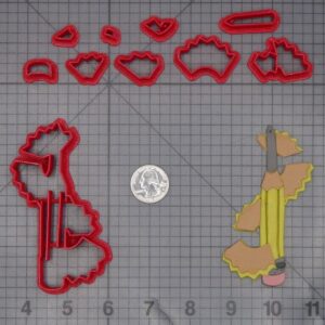 Sharpened Pencil 266-L206 Cookie Cutter Set