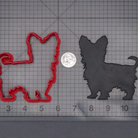 Yorkie Dog Body 266-L216 Cookie Cutter Silhouette