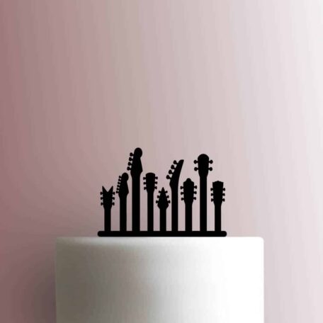 Guitars 225-C007 Cake Topper