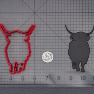 Highland Cow Body 266-L275 Cookie Cutter