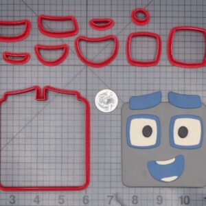 Numberblock Adventures - Nine Head 266-L369 Cookie Cutter Set