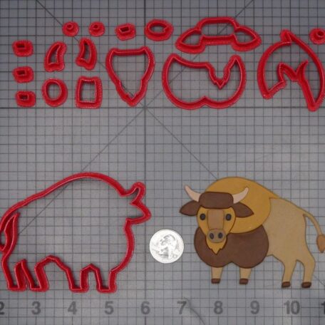 Buffalo Body 266-L407 Cookie Cutter Set