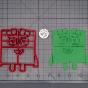 Numberblocks Adventures - Four 266-L554 Cookie Cutter