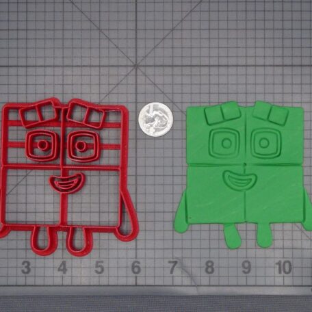 Numberblocks Adventures - Four 266-L554 Cookie Cutter