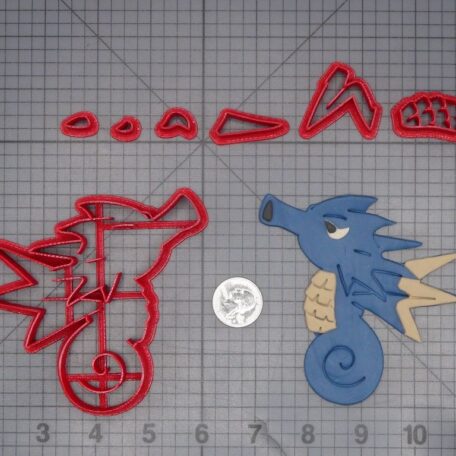 Pokemon - Seadra Body 266-L695 Cookie Cutter Set