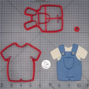 Baby Overalls Outfit 266-L940 Cookie Cutter Set