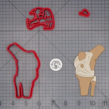 Knee Replacement 266-L970 Cookie Cutter Set
