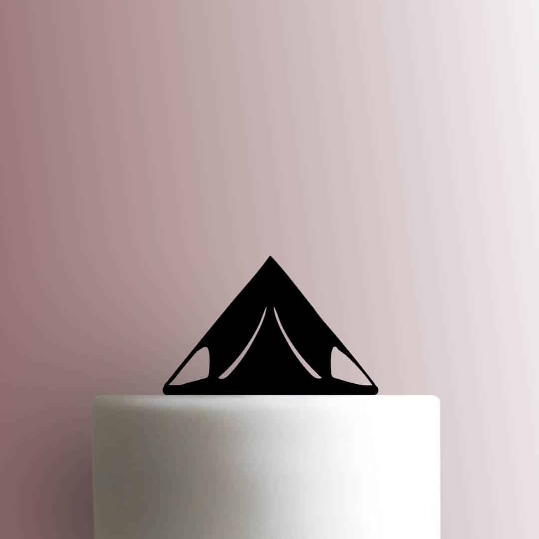 Camping Tent 225-C527 Cake Topper