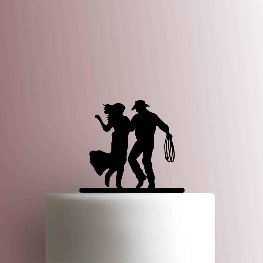 Cowboy Couple 225-C534 Cake Topper